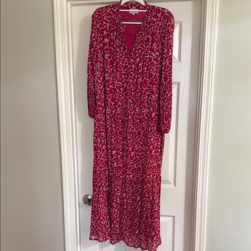 Olivia James the Label Tiered Maxi Dress with Bishop Sleeves